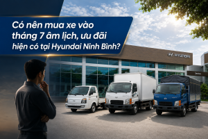 Mua Xe Tháng 7 Âm Lịch Có Nên Không? Cập Nhật Ưu Đãi Hyundai Ninh Bình