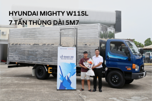 Hyundai Mighty W11SL – Xe Tải 7 Tấn, Thùng Dài 5m7